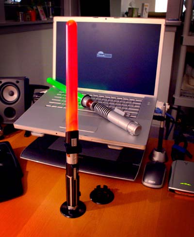 The Lightsaber Desk Lamp
