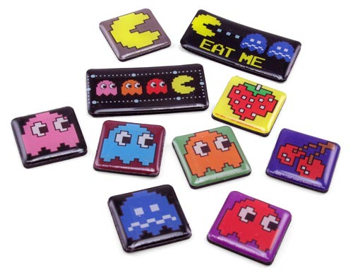Totally Geeky - The Pac-Man Magnet Set