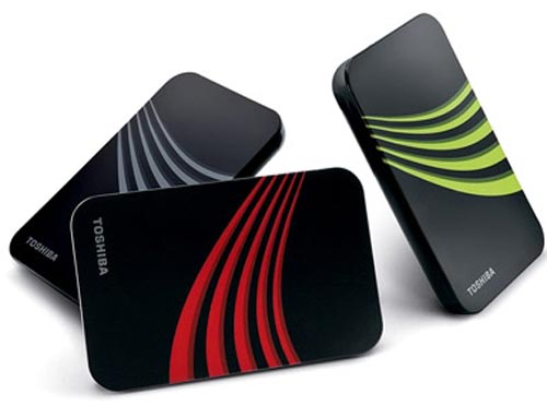 Toshiba launches funky new 1.8 inch external hard drives
