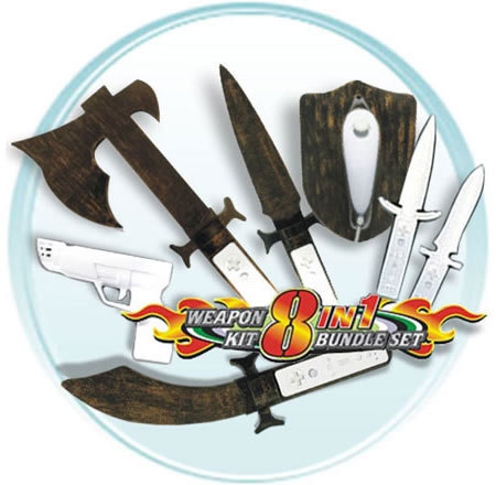 wii 8 in 1 weapon kit
