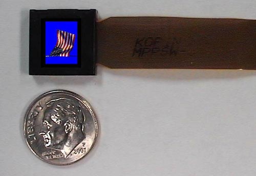 The World's Smallest SVGA Display