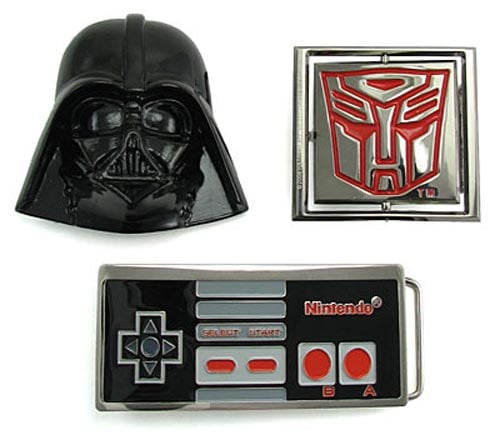 Geeky Clothing - Geeky Belt Buckles