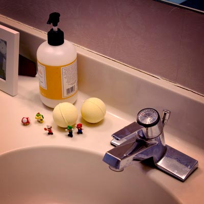 super mario bath bombs