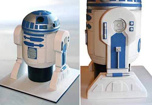 Totally Geeky – The R2-D2 Cake