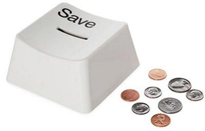 Geeky Toys - The Save Key Piggy Bank