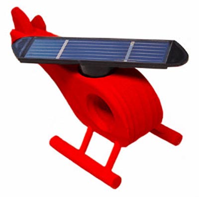 Geeky Toys - The Solar Powered Toy Helicopter
