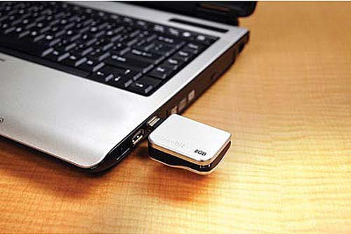 Tiny Gadgets - The Swissbit Mini 8GB Hard Drive