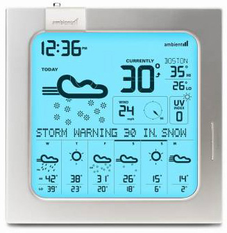 Wireless 7 Day Weather Forecaster