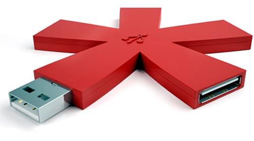 Cool Concepts - The Asterico USB Hub