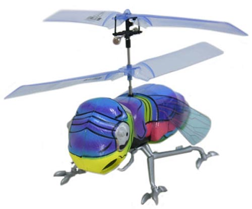 Geeky Toys - The HeliBug - Remote Controlled Flying Bug