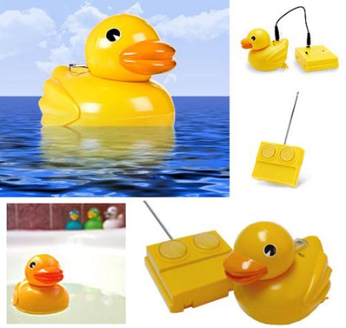 Geeky Toys - The R/C Rubber Duck