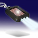 solar keyring torch