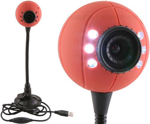 Fun Gadgets - The USB Basketball Webcam