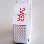 crystal LED watch