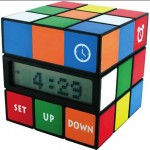 rubiks cube alarm clock