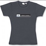 Geeky Clothing – Slide to Unlock T-shirt