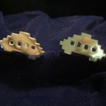 space Invader Cufflinks