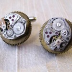 steampunk cufflinks
