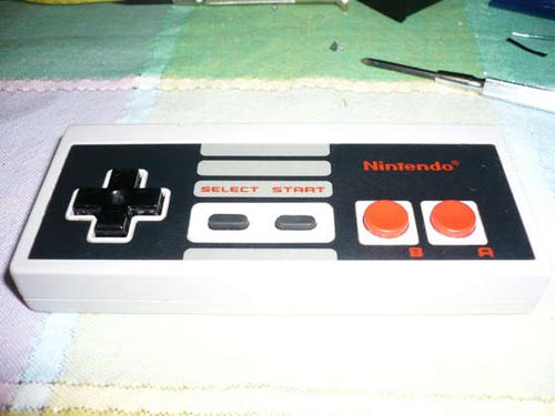 apple remote nes controller mod