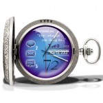 Cobalt Pocket Watch