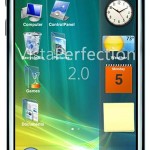 vista iphone skin