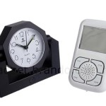 spy camera alarm clock