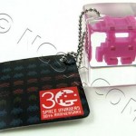 space invader keychain