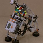 lego rubiks cube solving robot