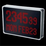 1500 LED clock