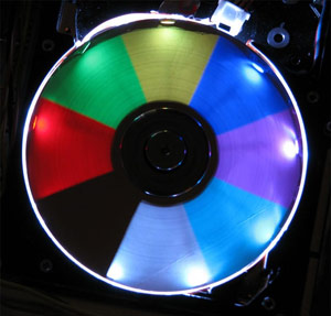 hard_disk_platter_clock_on led clock