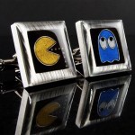 pac man cufflinks