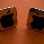 apple cufflinks