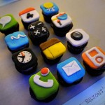iPhone cupcakes