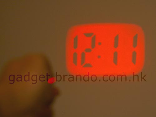 keyring projector clock