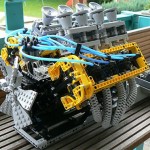 Lego V8 Engine