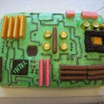 motherboard cake