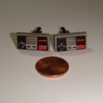NES Controller Cufflinks
