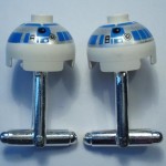 r2-d2 lego cufflinks