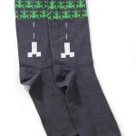 space invaders socks