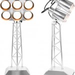 Football Stadium Floodlight Desktop Lamp