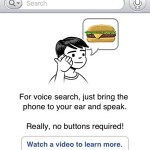 google voice search iPhone App