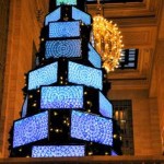 sharp LCD TV Xmas Tree