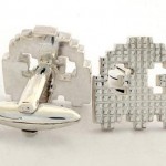 pacman ghost cufflinks
