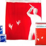 psycho shower curtain
