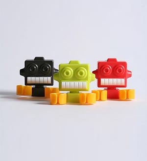 robot toothbrush holder