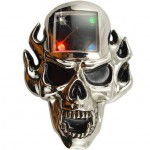 Skull MP3 Player Belt Buckle
