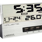 USB Hub Alarm Clock
