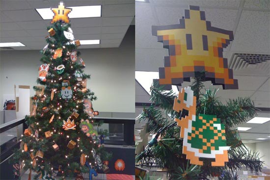 8-bit christmas tree