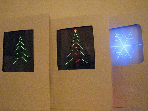 LED Christmas Cards