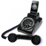 rotary iphone dock